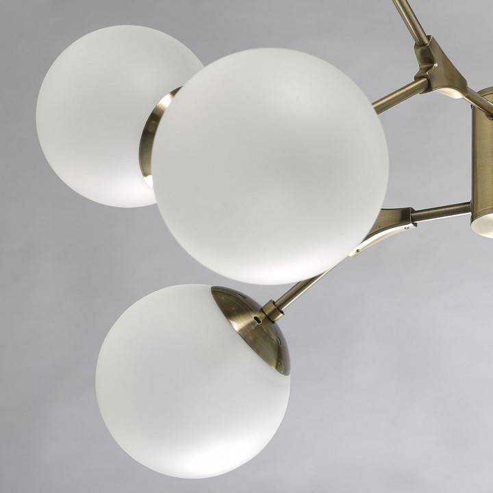 Люстра на штанге DeMarkt Оливия 9 8x60 Вт E27 306013908