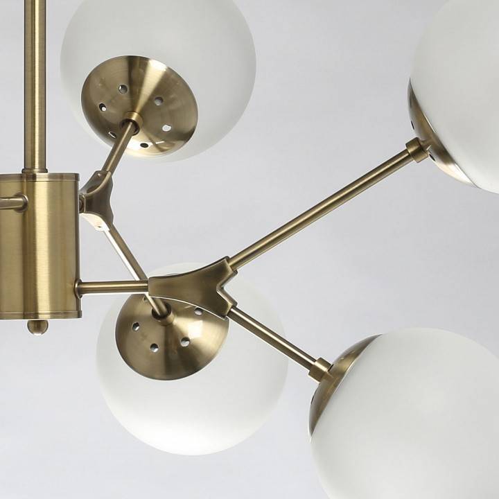 Люстра на штанге DeMarkt Оливия 9 8x60 Вт E27 306013908