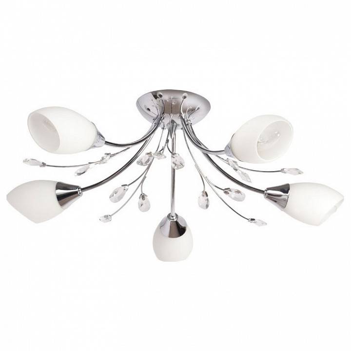 Потолочная люстра MW-Light Нежность 18 5 ламп 356015105