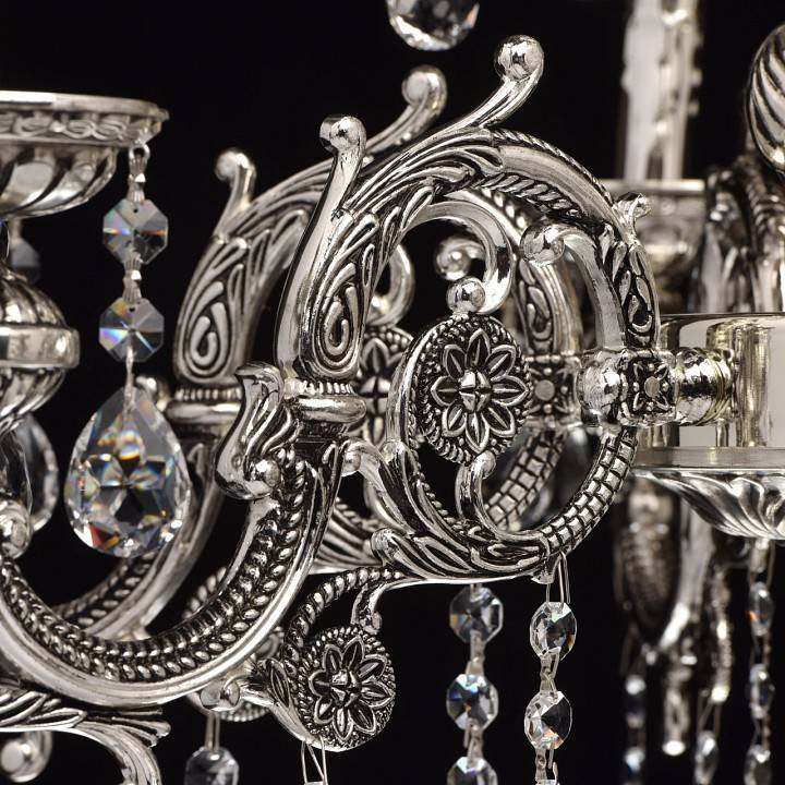 Подвесная люстра MW-Light Селена 10 6x60 Вт E14 482013606