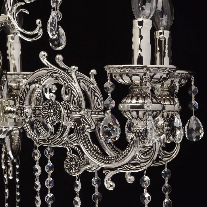 Подвесная люстра MW-Light Селена 10 6x60 Вт E14 482013606