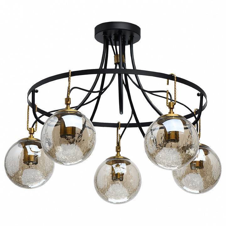 Люстра потолочная DeMarkt Гамбург 5x60 Вт E14 605015705