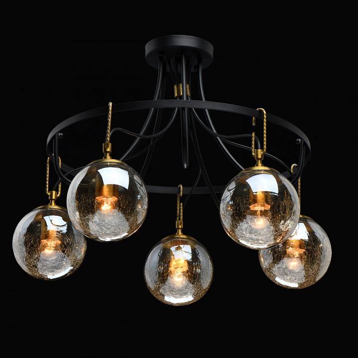 Люстра потолочная DeMarkt Гамбург 5x60 Вт E14 605015705