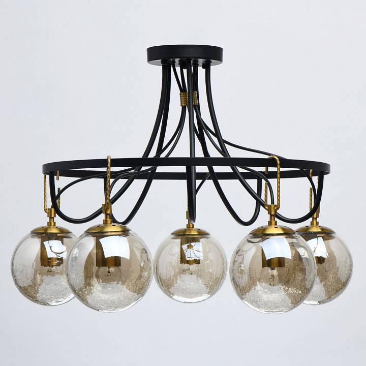 Люстра потолочная DeMarkt Гамбург 5x60 Вт E14 605015705