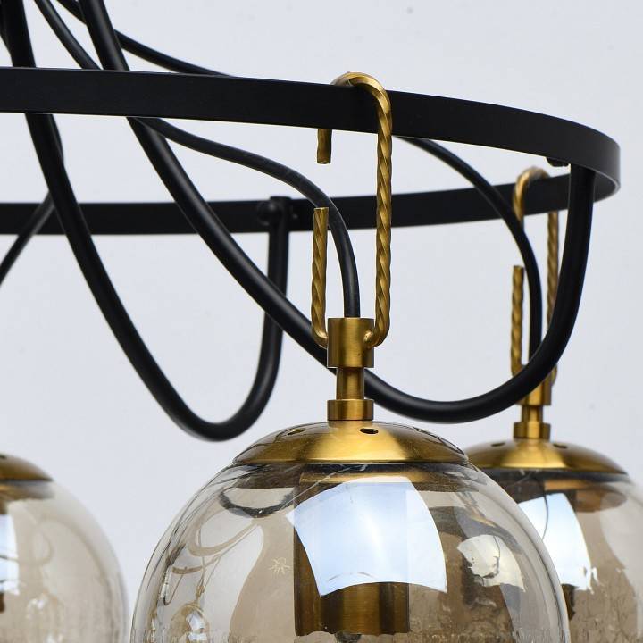 Люстра потолочная DeMarkt Гамбург 5x60 Вт E14 605015705