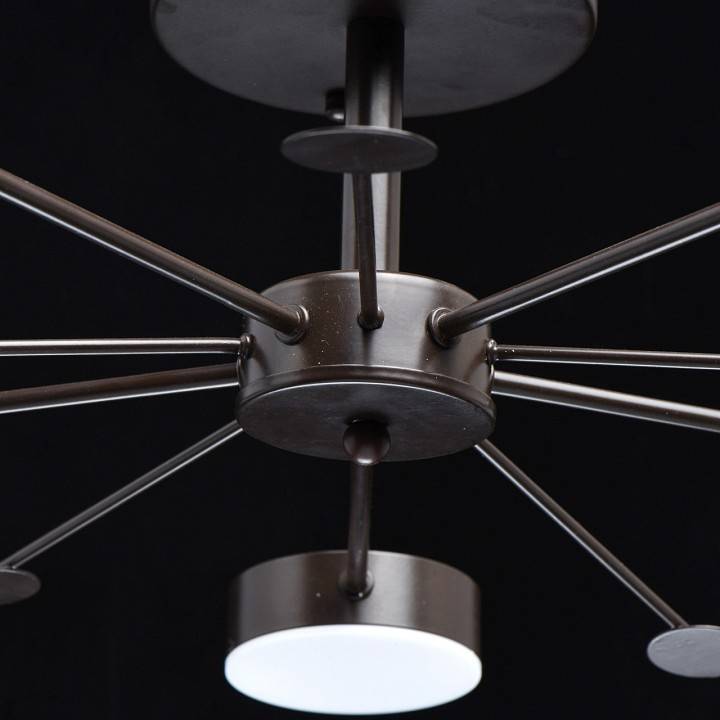 Люстра потолочная DeMarkt Гэлэкси 5x60 Вт E14 632016705