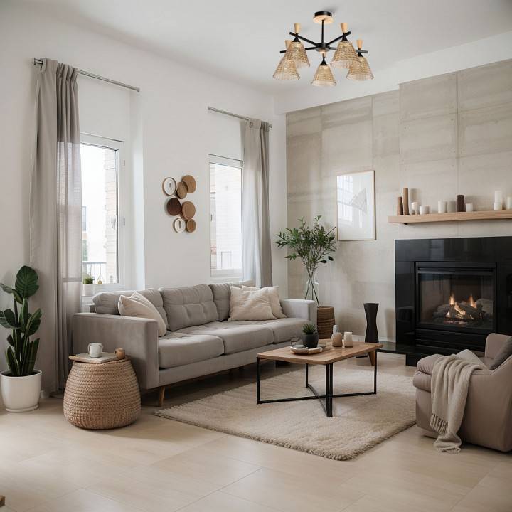 Люстра на штанге De City Дэла 45 635015605