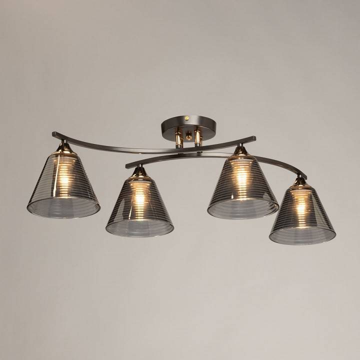 Люстра потолочная De City Тетро 4x60 Вт E27 673019004