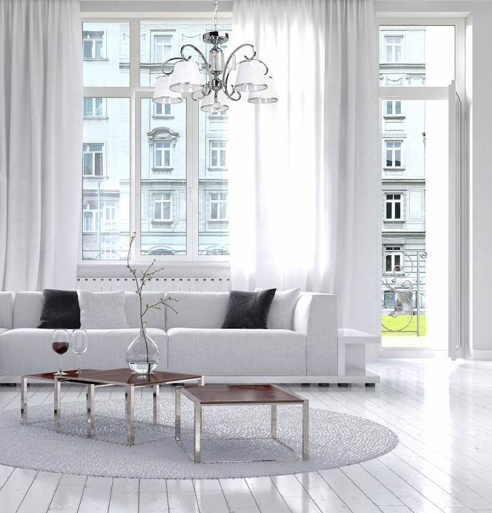 Подвесная люстра MW-Light Федерика 22 5x40 Вт E14 684013305