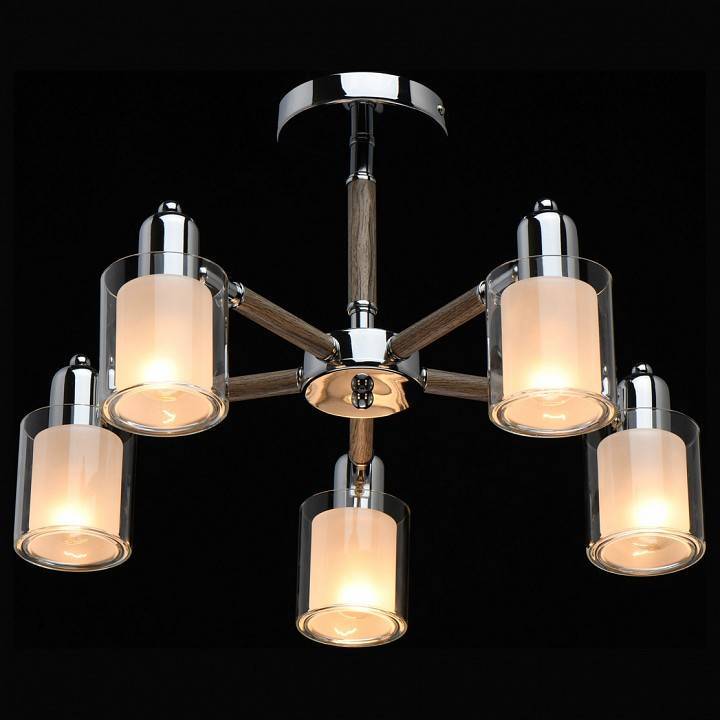 Люстра на штанге DeMarkt Форест 8 5x40 Вт E14 693012505