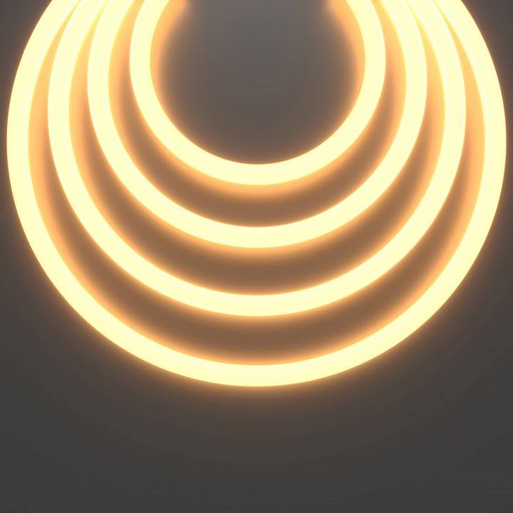 Гибкий неон Maytoni Круглый 360° 3000 K IP65 24 В 201145