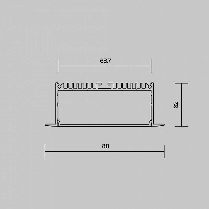 Короб встраиваемый Maytoni 632007