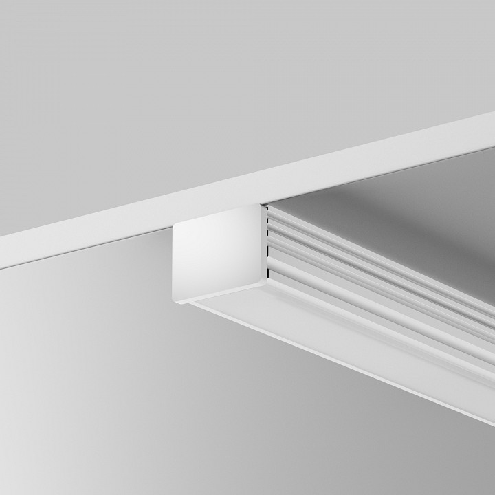 Заглушка для профиля Maytoni TRA002P белая 642023