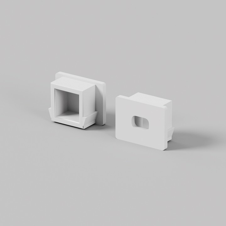 Заглушка для профиля Maytoni TRA002P белая 642023