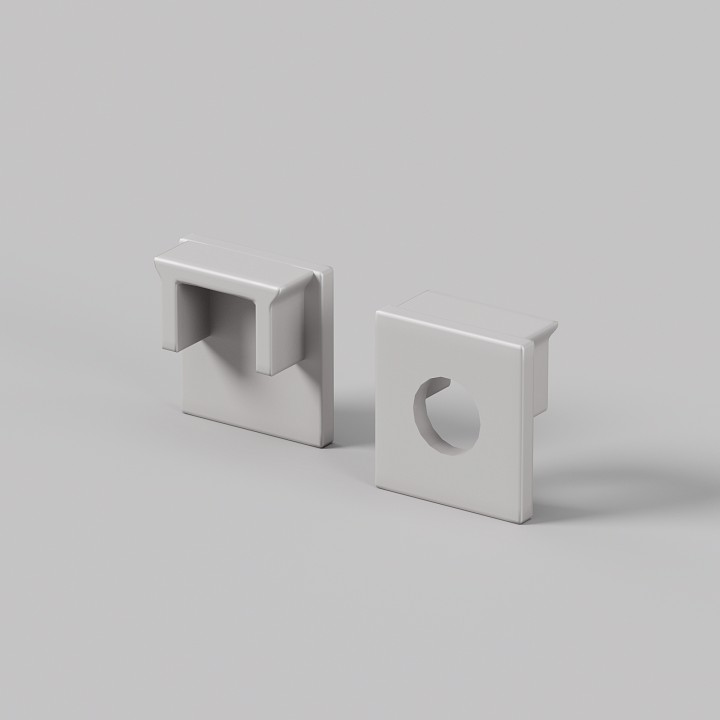 Заглушка для профиля Maytoni TRA012P черная 642067