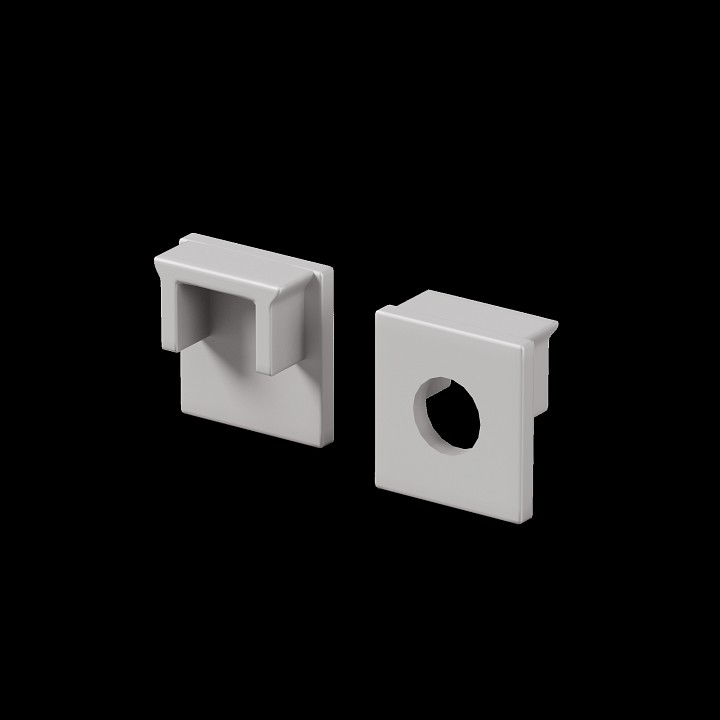 Заглушка для профиля Maytoni TRA012P черная 642067