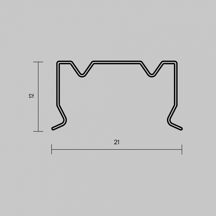 Комплект подвесов для трекового шинопровода Maytoni Exility 642078