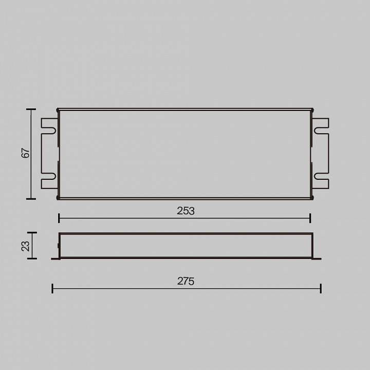 Блок питания Maytoni TRIAC диммируемый 24V 200W IP67 734004