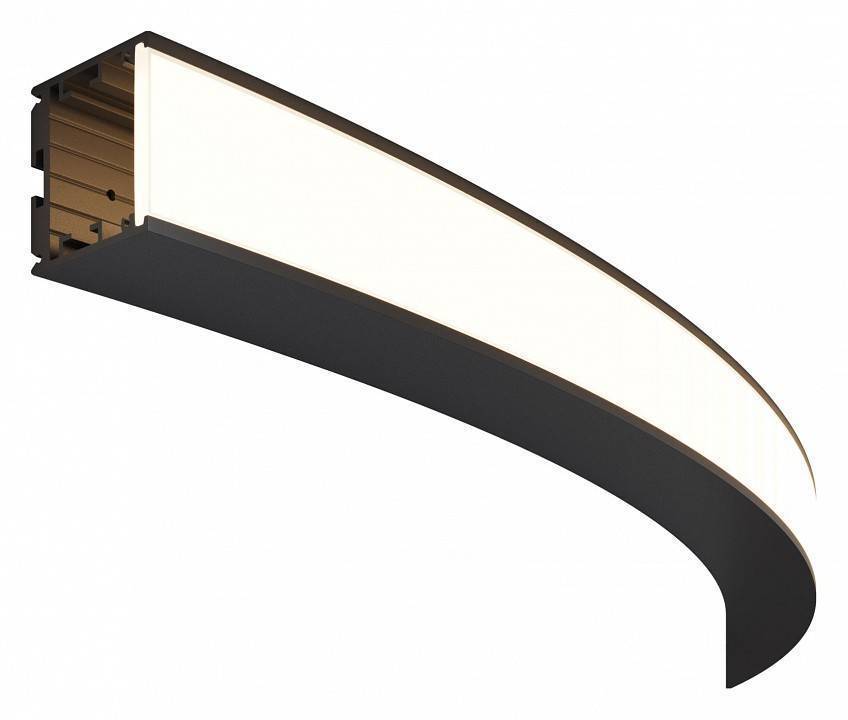 Профиль накладной Maytoni Led strip 90° 1.5 м ALM-3535R-B-EX-90°-1.5M