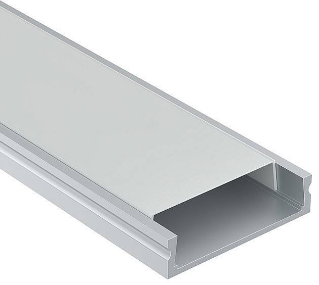 Профиль алюминиевый встраиваемый Maytoni 2 м ALM002S-2M