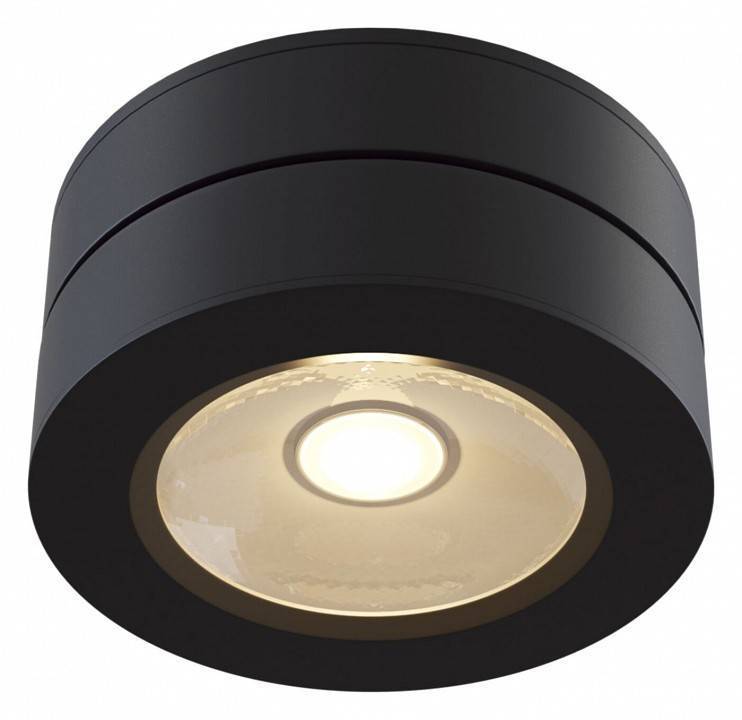Светильник накладной Maytoni Magic 12 Вт черный C022CL-L12B