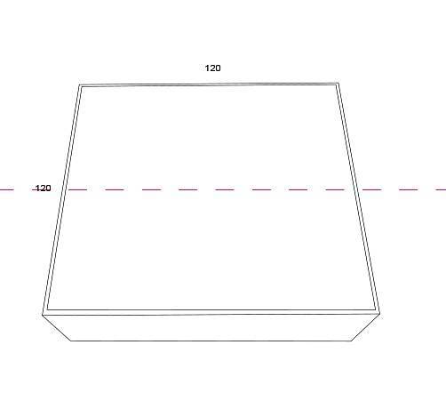 Накладной светильник Maytoni Zon LED 12 Вт 4000K черный квадратный C067CL-L12B4K