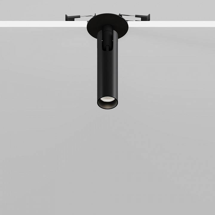 Встраиваемый светильник на штанге Maytoni Focus T C141RS-L125-6W4K-B