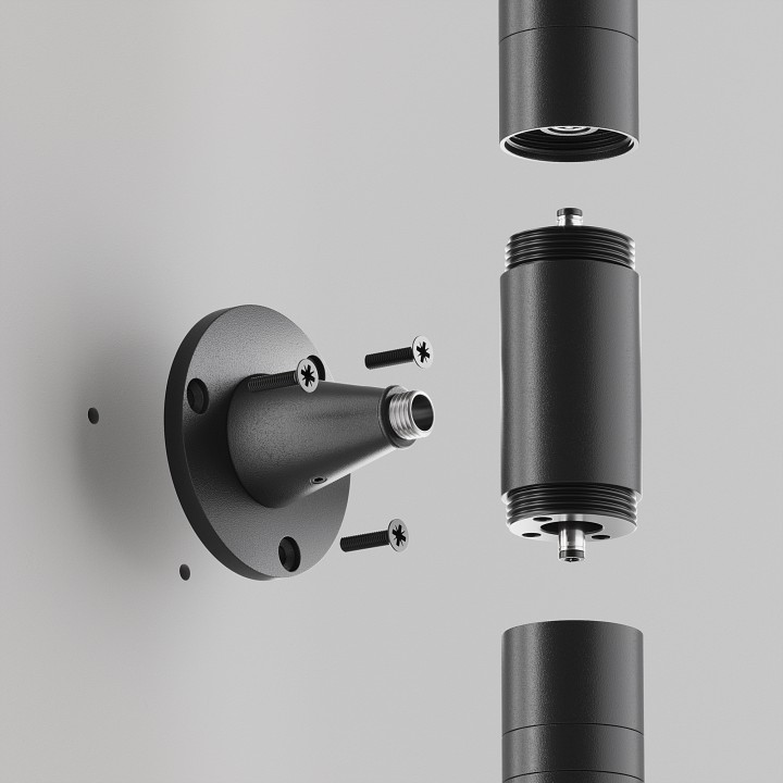 Крепление для трека Maytoni  CA026BS-B