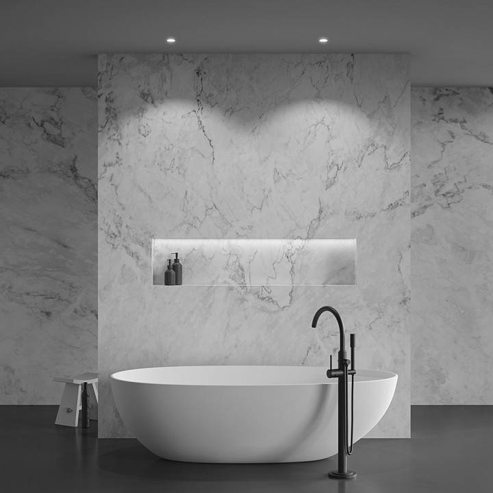 Встраиваемый светильник Maytoni Zoom 6 Вт 3000 K диммируемый черный DL034-01-06W3K-D-B