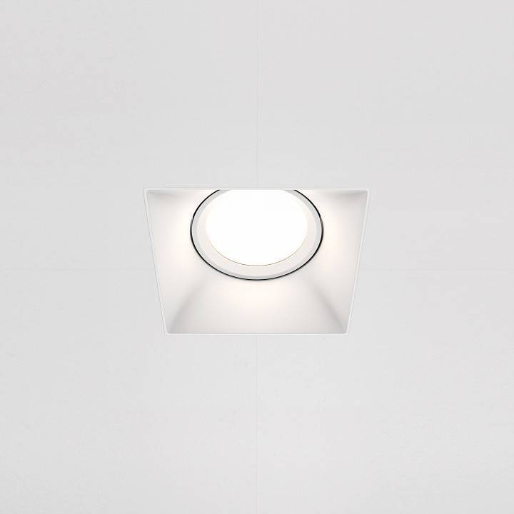 Встраиваемый светильник Maytoni Dot DL042-01-SQ-W