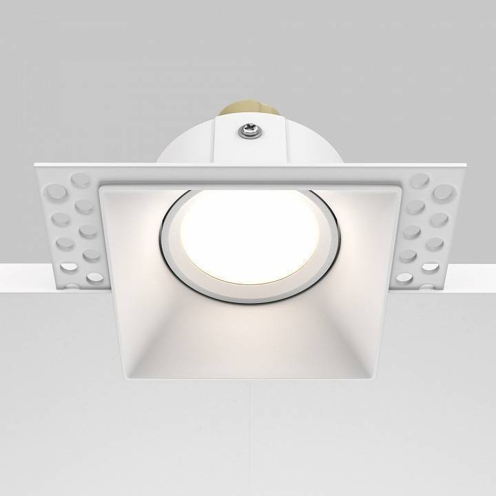 Встраиваемый светильник Maytoni Dot DL042-01-SQ-W