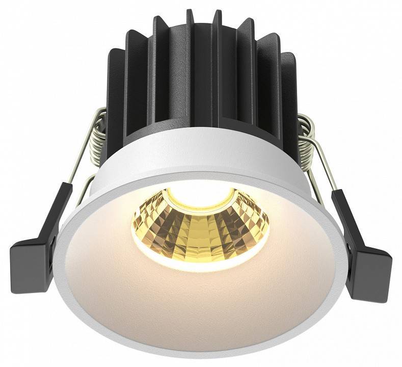 Встраиваемый светильник Maytoni Round DL058-7W2.7K-W