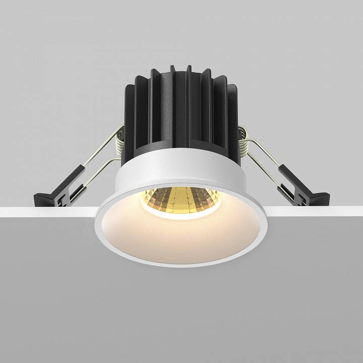 Встраиваемый светильник Maytoni Round DL058-7W2.7K-W