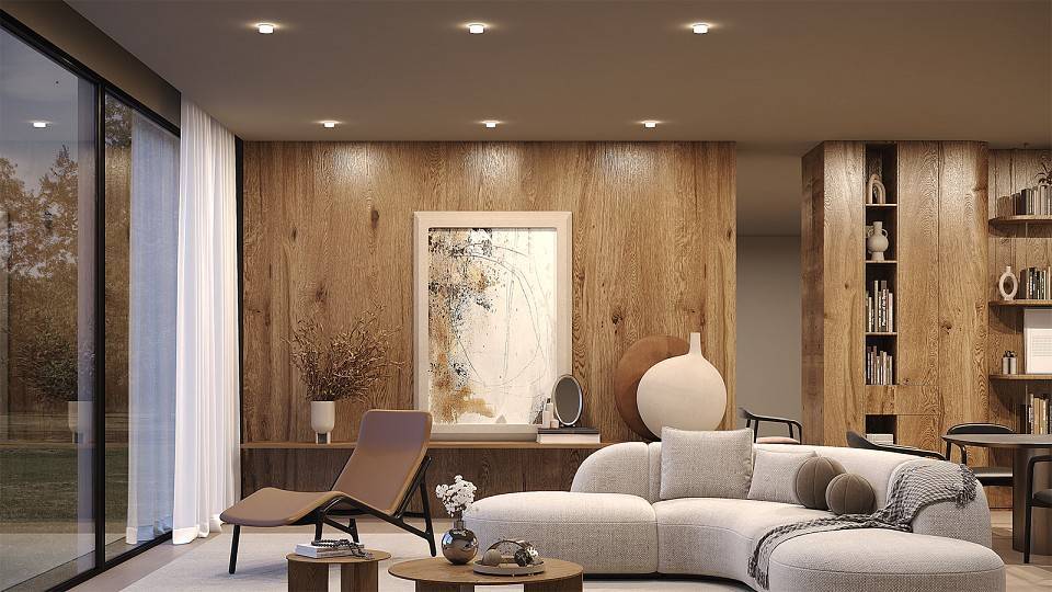 Встраиваемый светильник Maytoni Nude DL065-12W4K-TRS-W