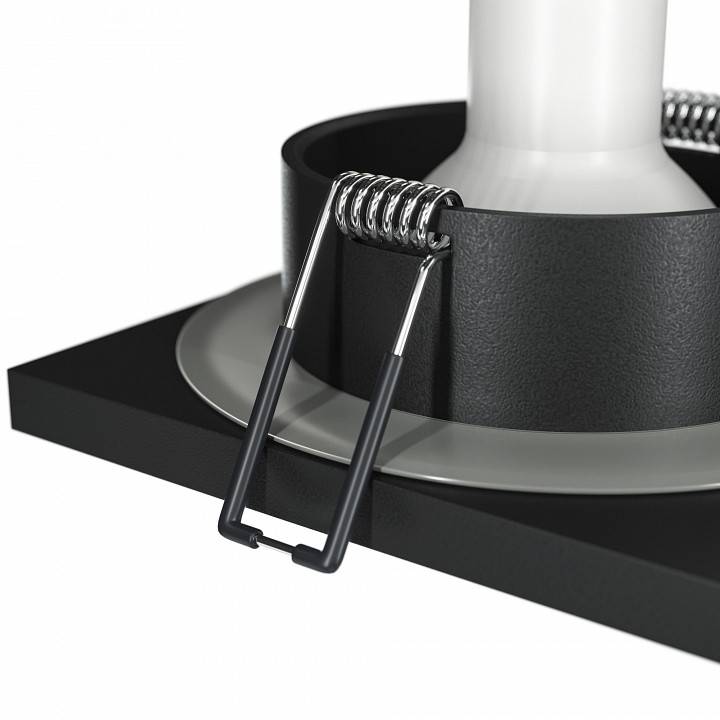 Встраиваемый светильник Maytoni Stark GU10 квадратный DL083-01-GU10-SQ-B