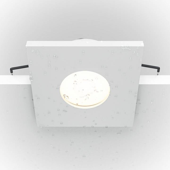 Встраиваемый светильник Maytoni Stark DL083-01-GU10-SQ-W