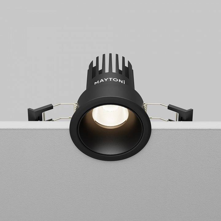 Встраиваемый светильник Maytoni Dip DL115-10W-4K-B