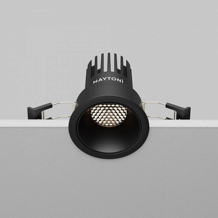 Встраиваемый светильник Maytoni Dip DL115-10W-4K-B