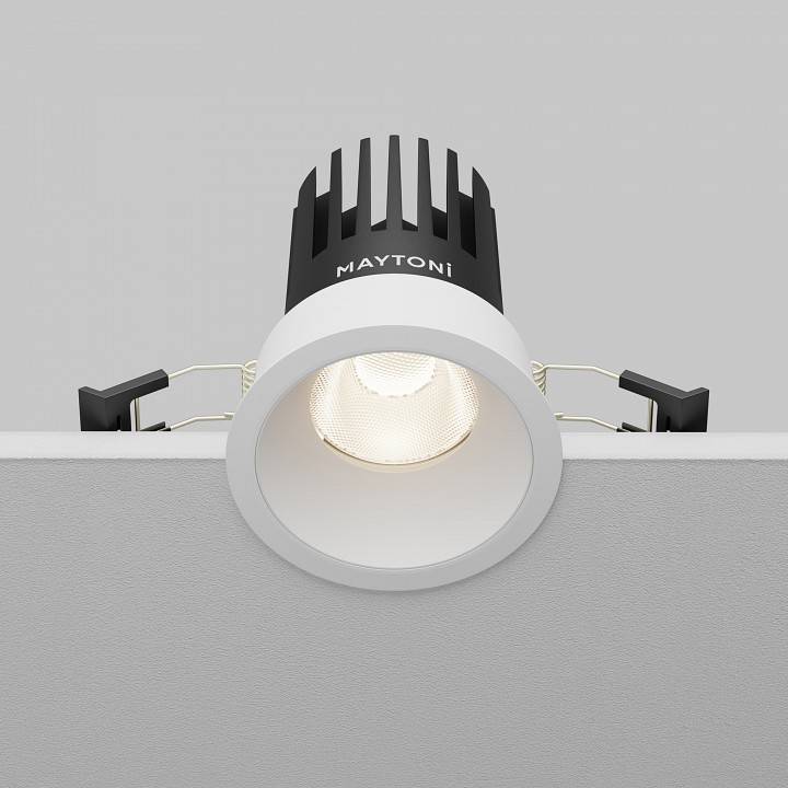 Встраиваемый светильник Maytoni Dip DL117-15W-4K-W