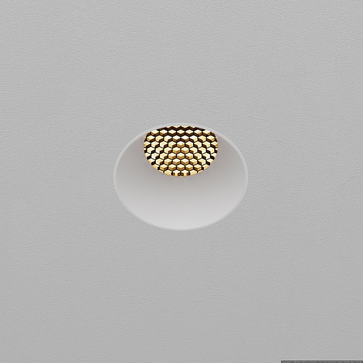 Встраиваемый светильник Maytoni  DL119-10W-2.7K-TRS-W