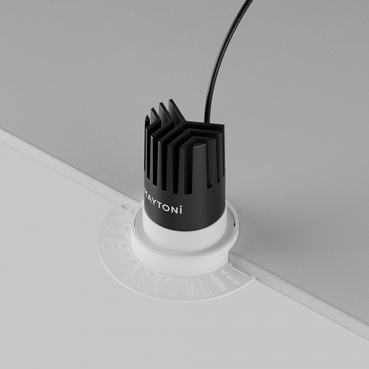 Встраиваемый светильник Maytoni  DL119-10W-2.7K-TRS-W