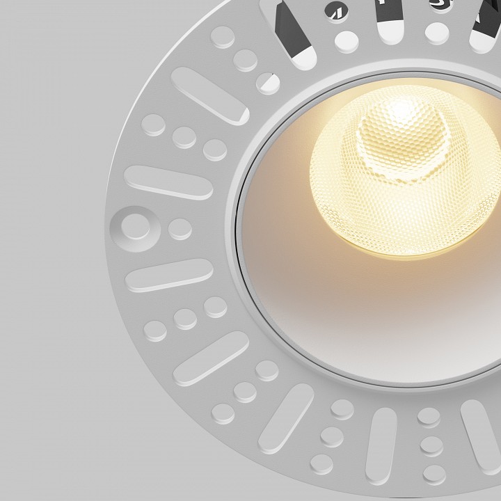 Встраиваемый светильник Maytoni  DL119-10W-2.7K-TRS-W