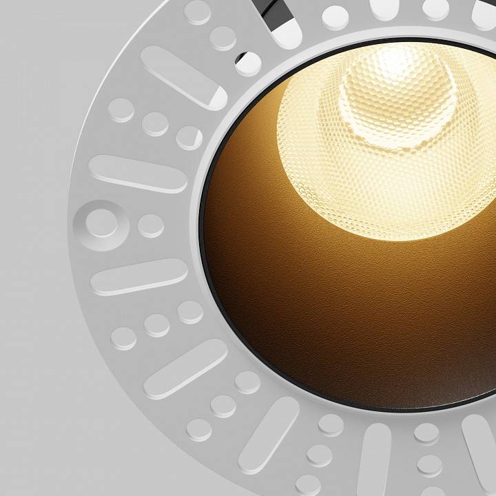 Встраиваемый светильник Maytoni Dip DL122-15W-2.7K-TRS-B