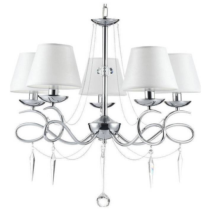 Подвесная люстра Freya Haley 5 ламп FR2909-PL-05-CH