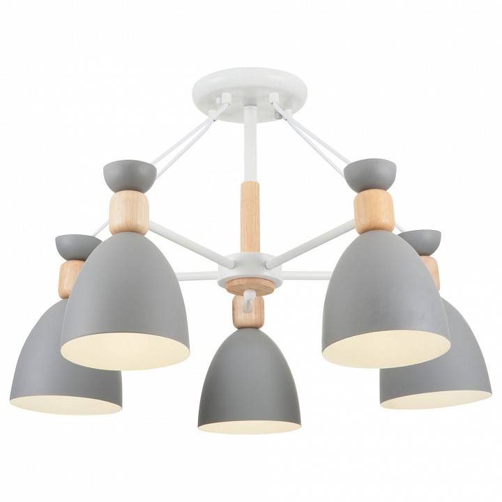 Люстра на штанге Freya Delia 5 ламп FR5033CL-05W