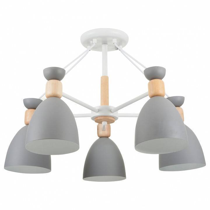 Люстра на штанге Freya Delia 5 ламп FR5033CL-05W