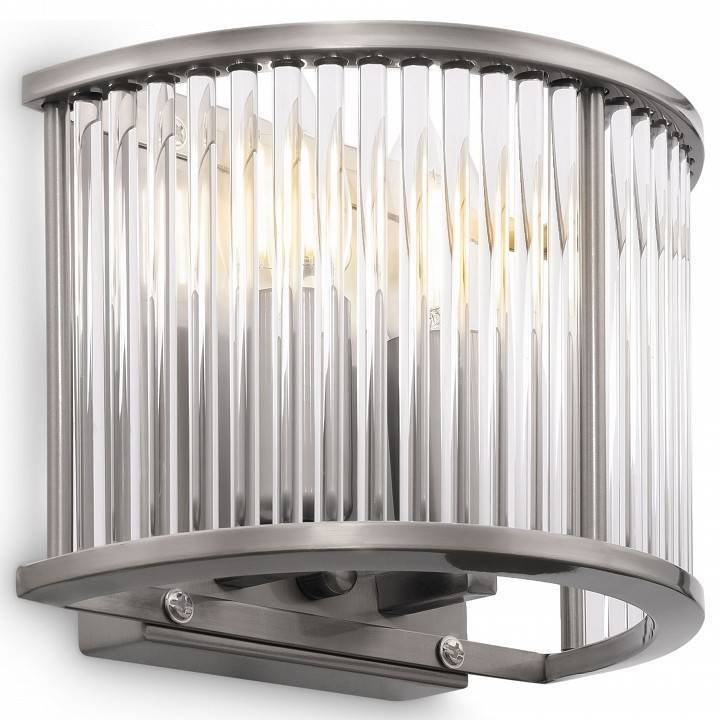 Накладной светильник Freya Savoy 2 лампы никель FR5053WL-02N