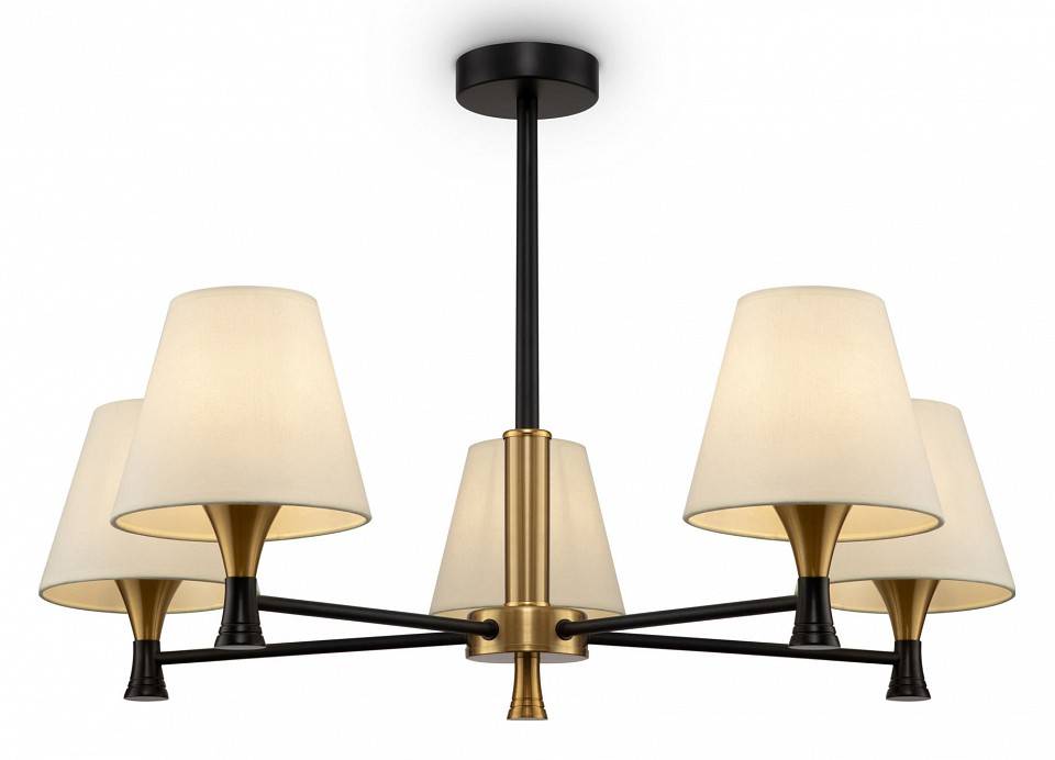 Люстра на штанге Freya Perfetto FR5098PL-05BBS