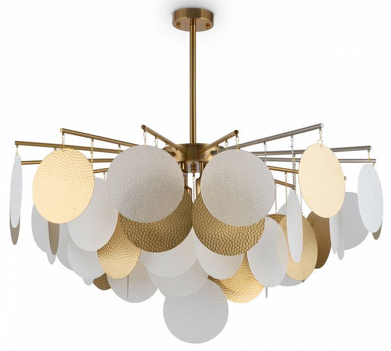 Люстра на штанге Freya Porto 8 ламп FR5104PL-08BS2