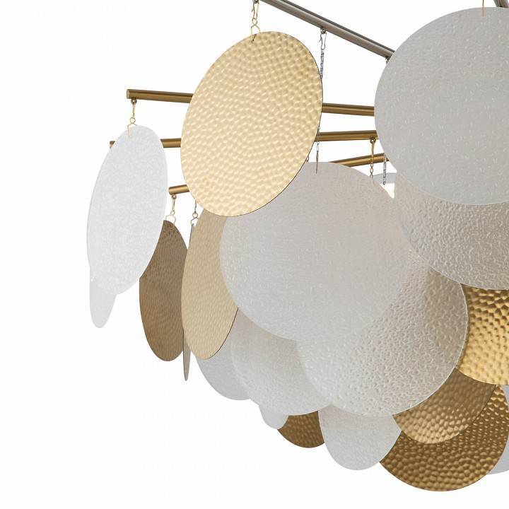 Люстра на штанге Freya Porto 8 ламп FR5104PL-08BS2